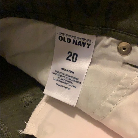 Army green snake skin designed jeggings - Picture 5 of 5